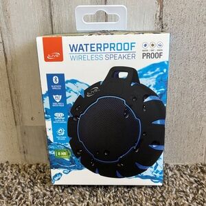 iLive Waterproof Wireless Speaker - Black and Blue